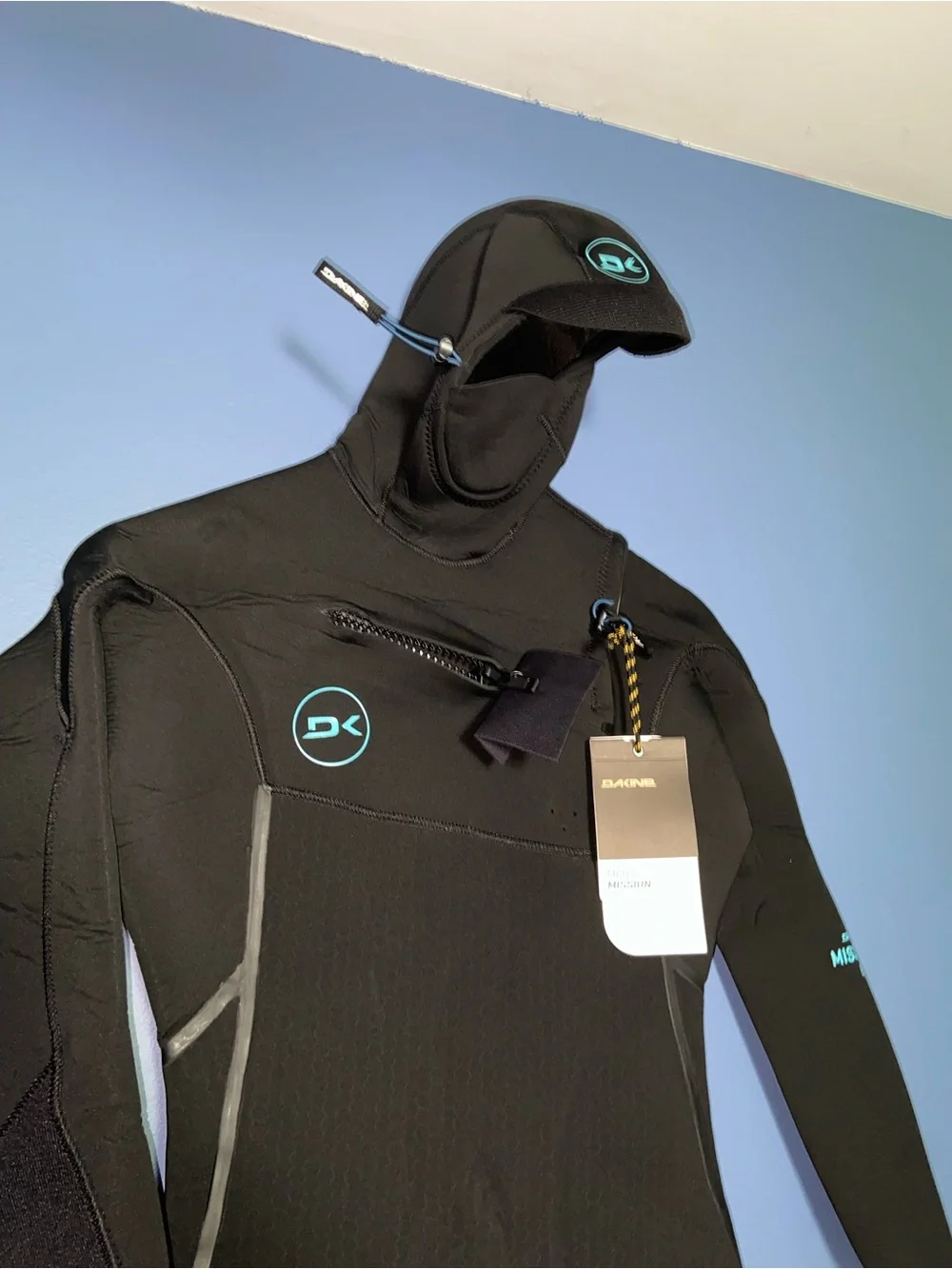 Men's Dakine Black Full-Body Wetsuit with Hood - Performance Thermal Swim